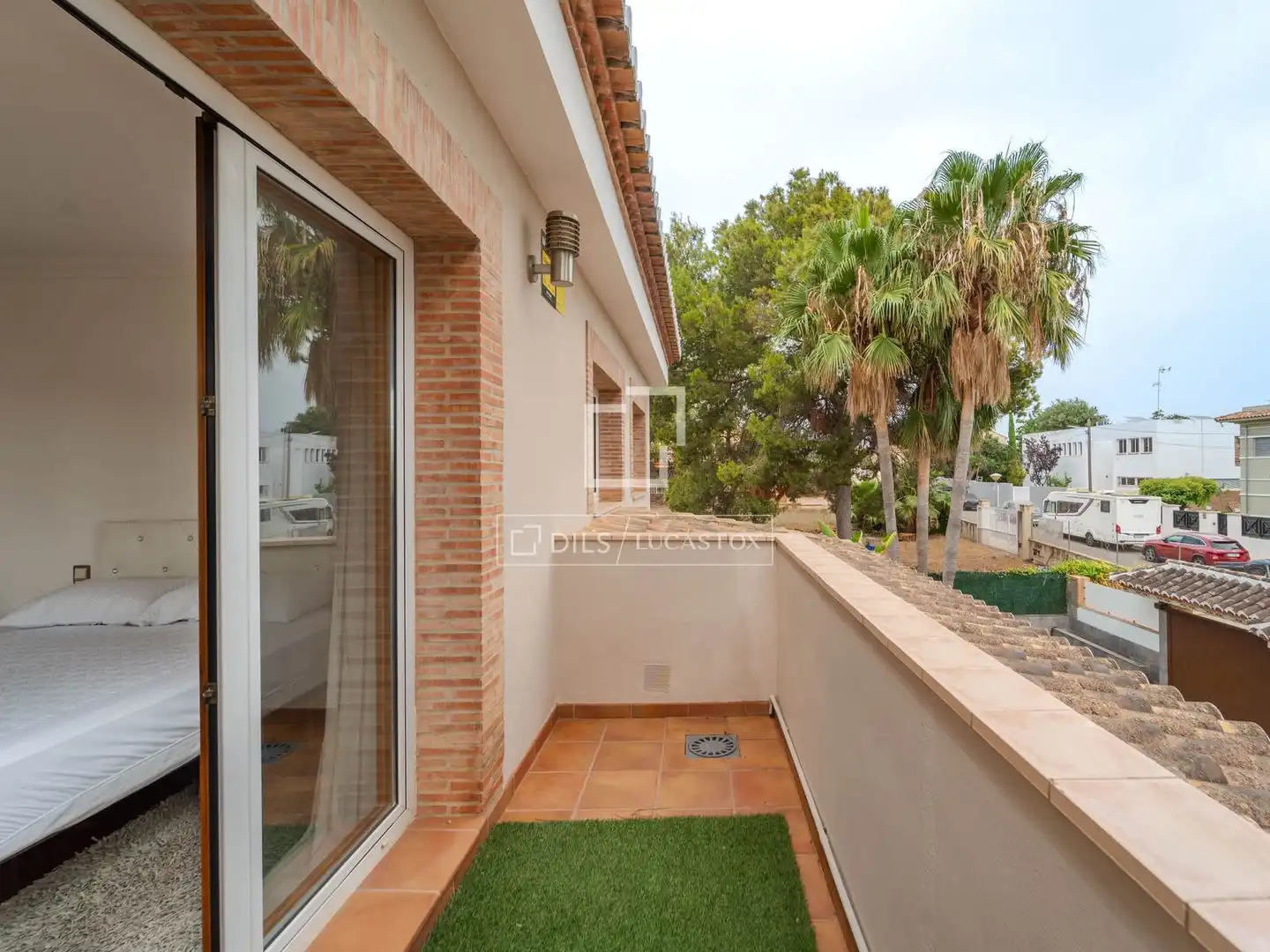 Terrassa de Casa o xalet de lloguer en Bétera amb Aire condicionat, Jardí privat i Moblat
