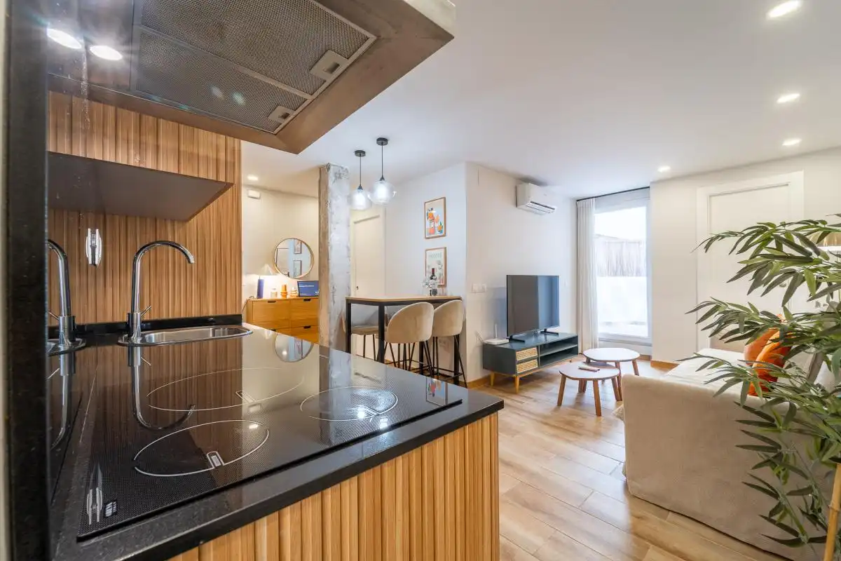 Cocina de Planta baja en venta en Málaga con Aire acondicionado, Calefacción y Terraza