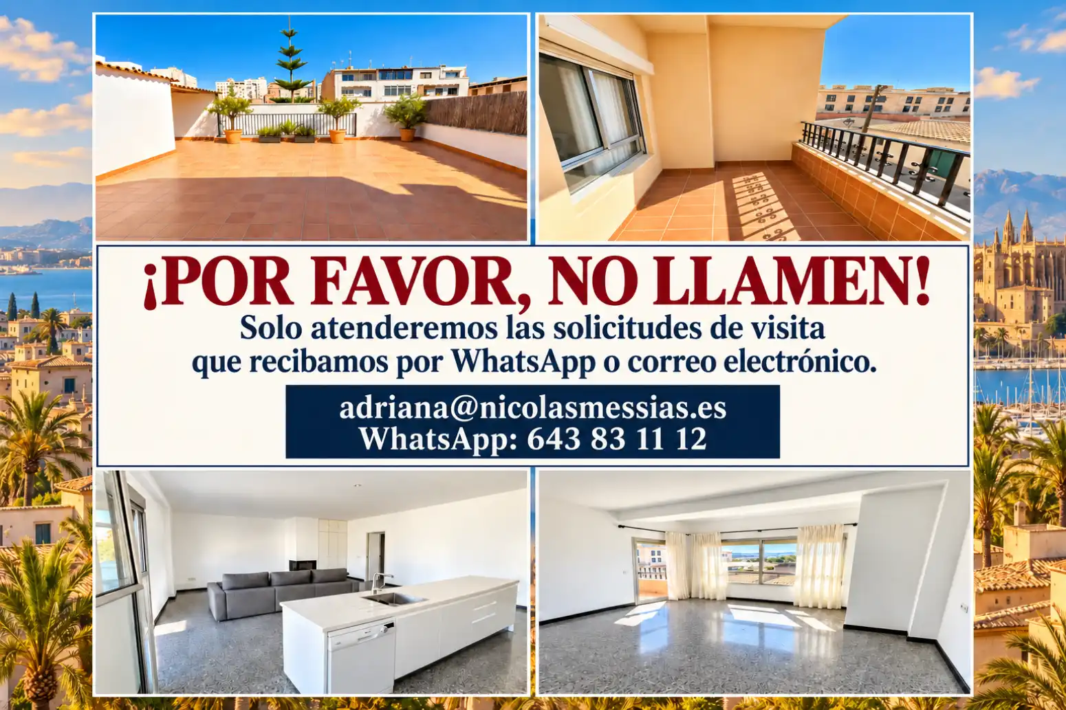 Attico con terrazza in affitto a Palma de Mallorca - calle ferrriol 1, imagen 2