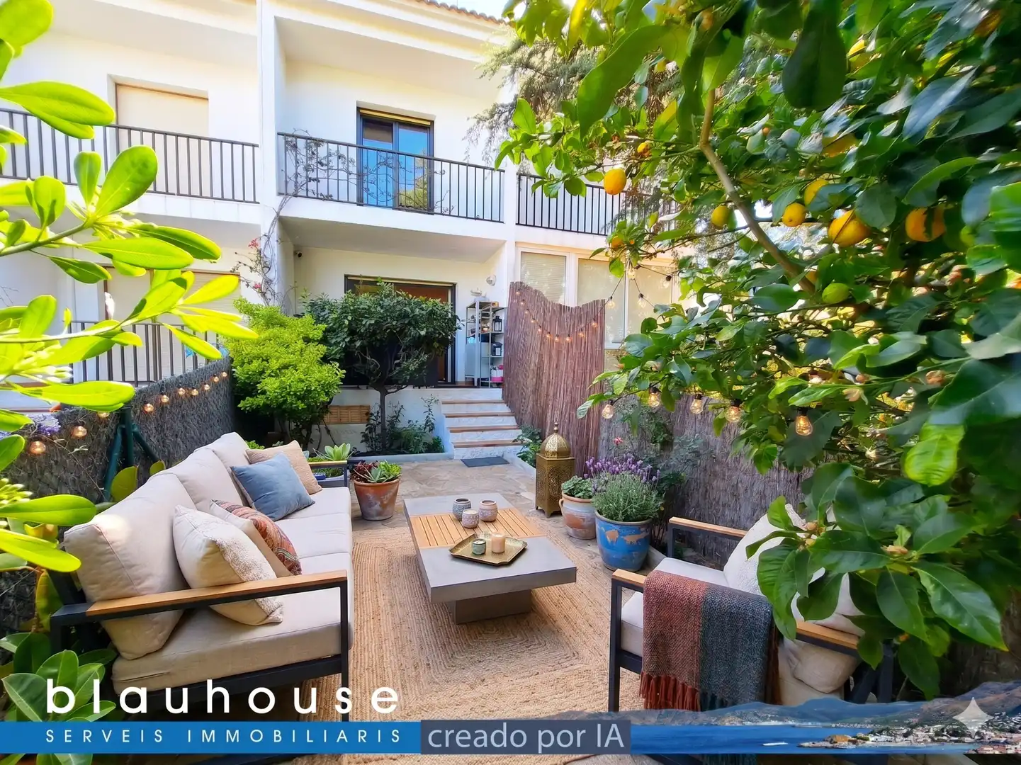 Terrassa de Casa adosada en venda en Llançà amb Jardí privat, Parquet i Terrassa