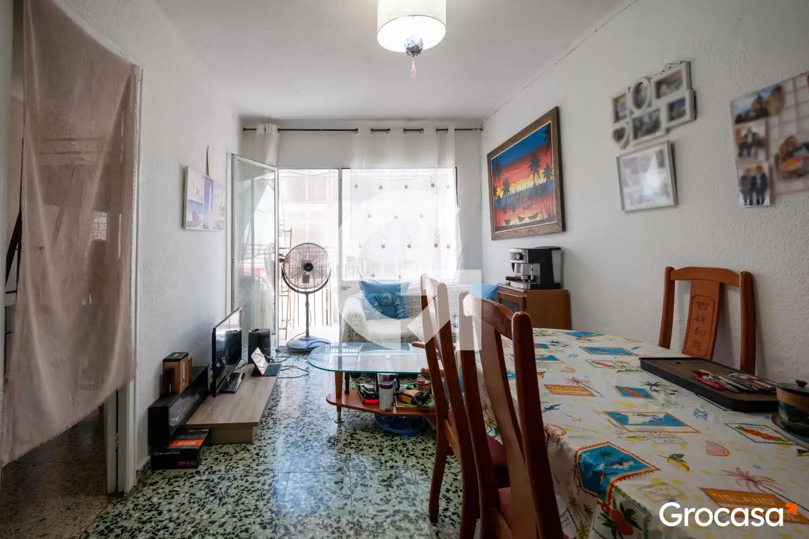 Sala d'estar de Pis en venda en Mataró amb Calefacció, Forn i Rentadora