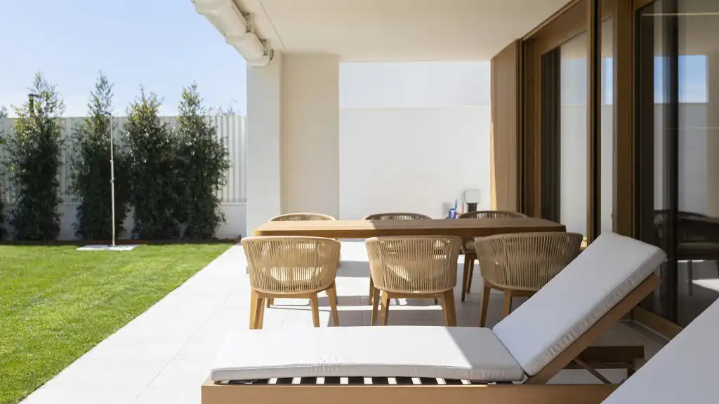 Terrassa de Casa o xalet en venda en Sitges amb Aire condicionat, Calefacció i Jardí privat