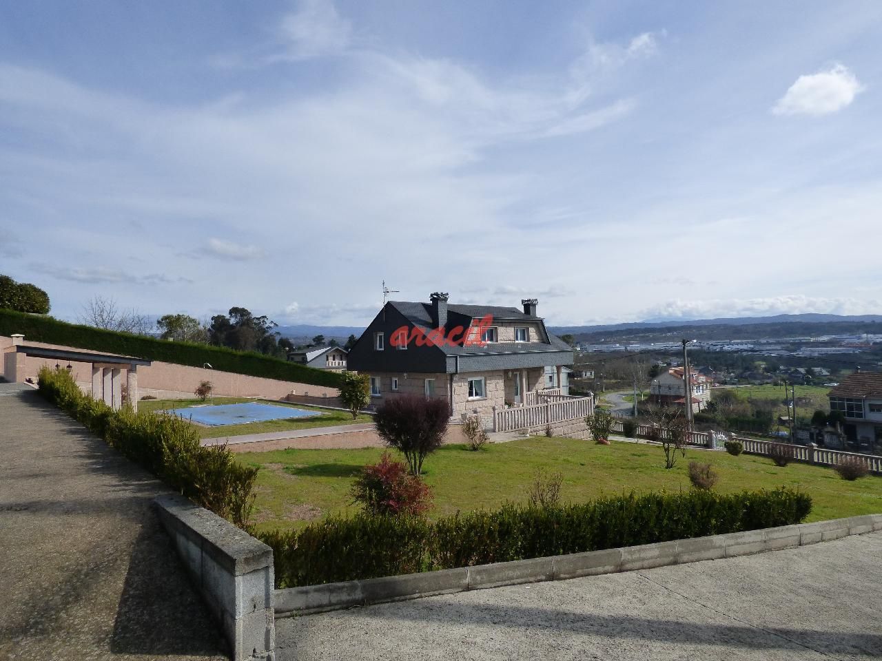 Exterior view of House or chalet for sale in Ourense Capital   with Heating, Private garden and Terrace