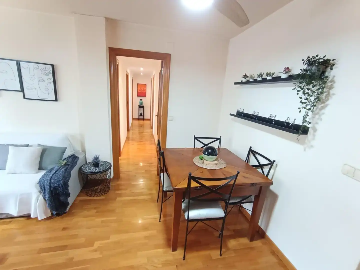 Comedor de Piso en venta en Murcia con Aire acondicionado, Parquet y Amueblado