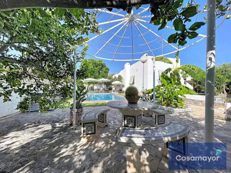 Jardí de Casa o xalet en venda en Sant Joan d'Alacant amb Aire condicionat, Jardí privat i Piscina
