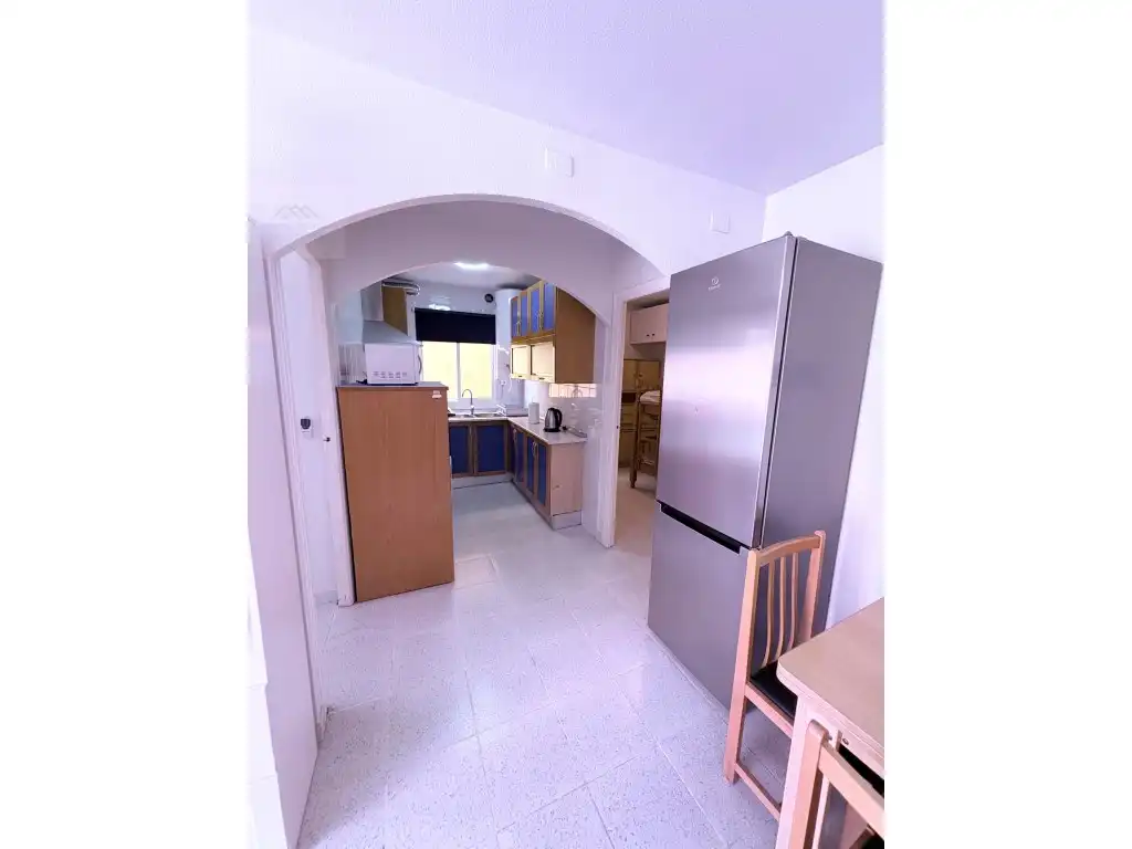 Cuina de Apartament en venda en Mazarrón amb Aire condicionat, Moblat i Piscina comunitària