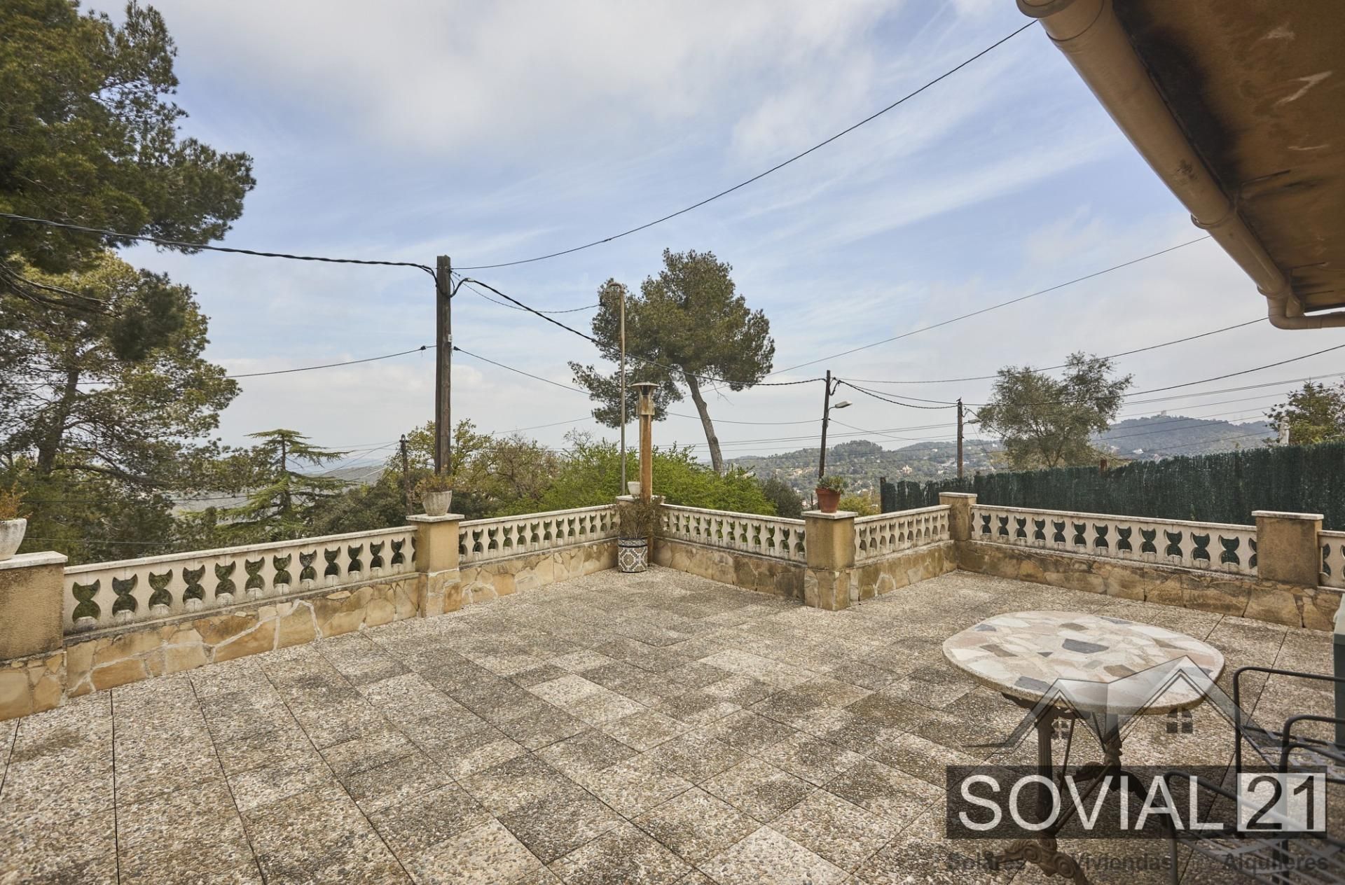 Terraza de Casa o chalet en venta en  Barcelona Capital con Calefacción, Jardín privado y Terraza