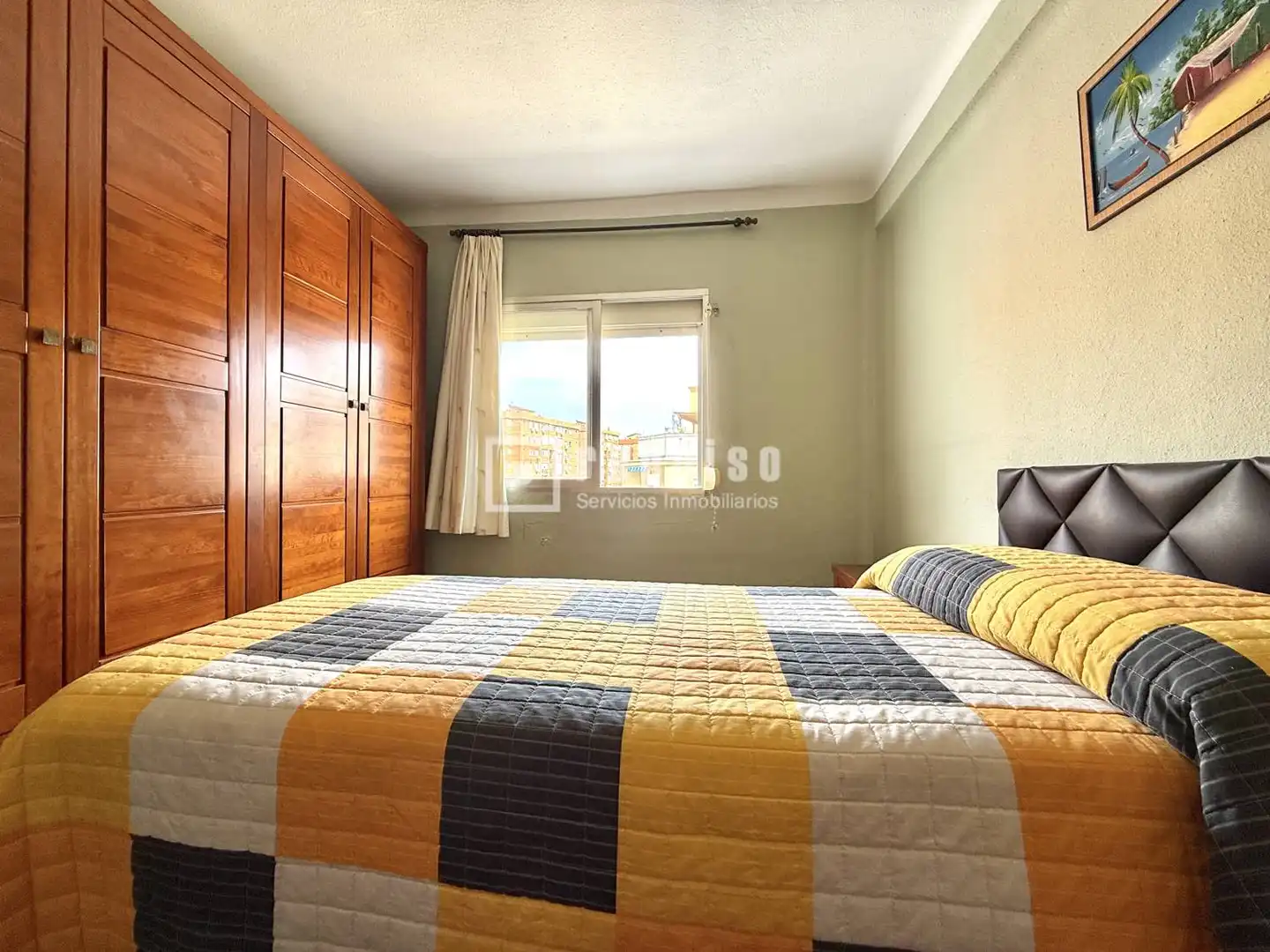 Bedroom of Flat for sale in Málaga  with Air Conditioner, Terrace and Alarm