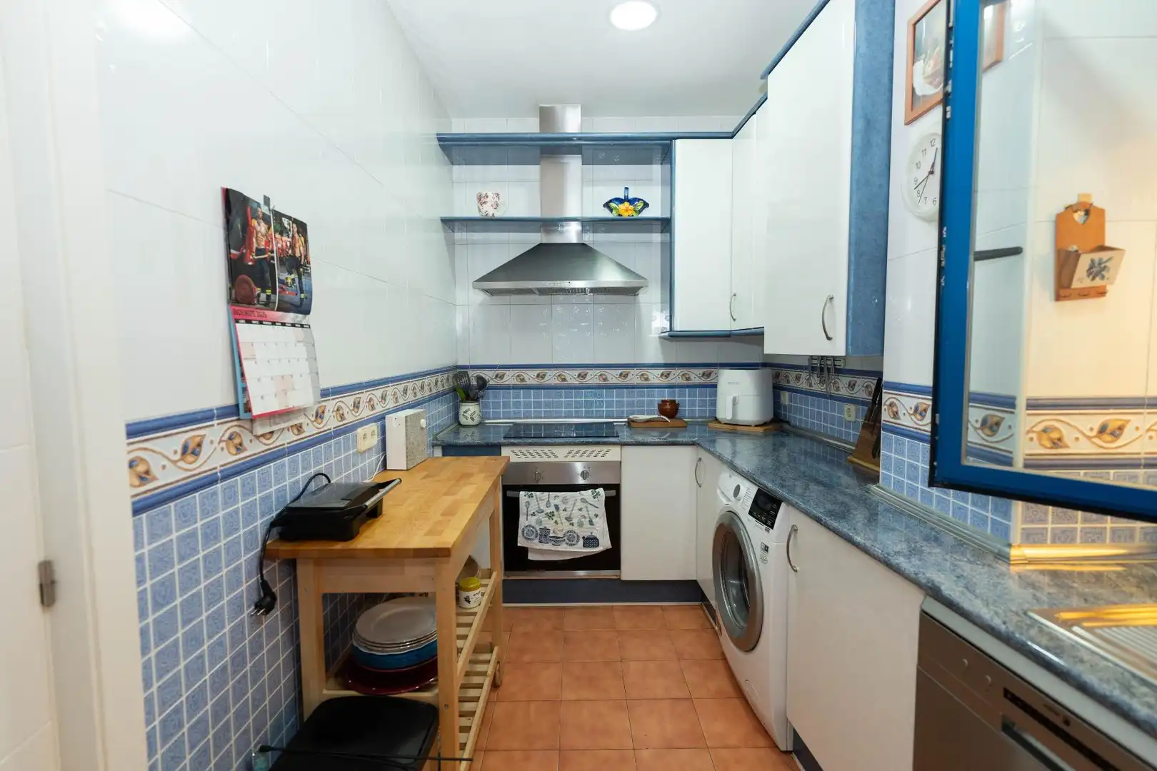 Küche von Haus oder Chalet zum Verkauf in Madrid mit Klimaanlage, Heizung und Privatgarten