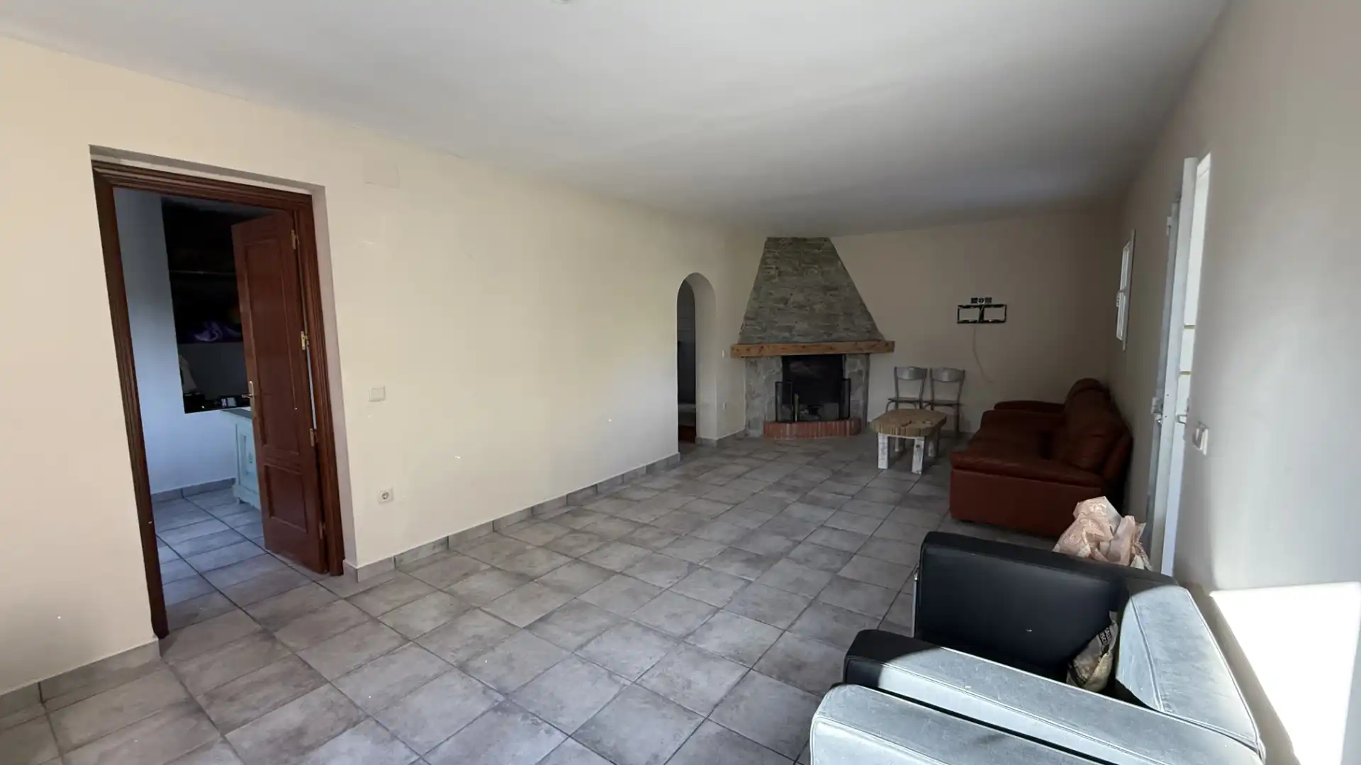 Sala de estar de Casa o chalet en venta en Arganda del Rey con Jardín privado, Terraza y Piscina