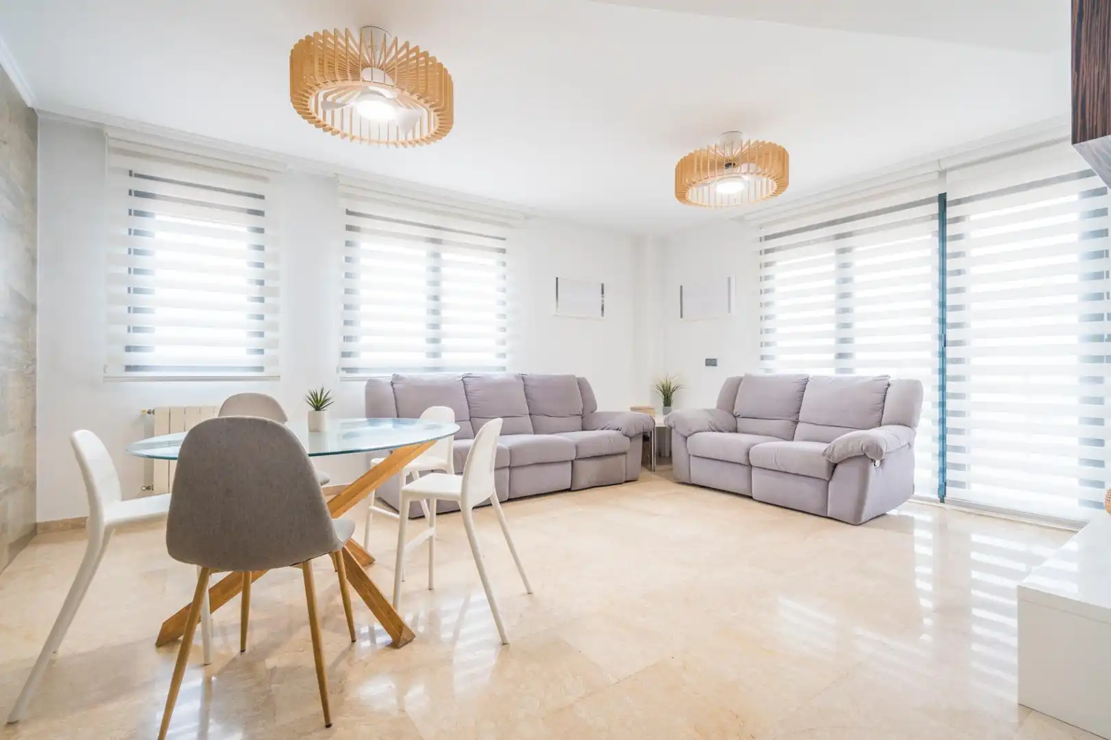 Living room of Attic for sale in Tavernes de la Valldigna  with Air Conditioner, Heating and Terrace
