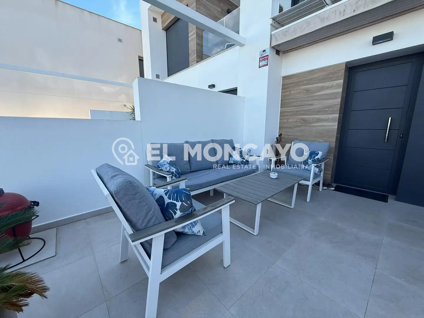 Terraza de Casa adosada en venta en Rojales con Aire acondicionado, Calefacción y Jardín privado