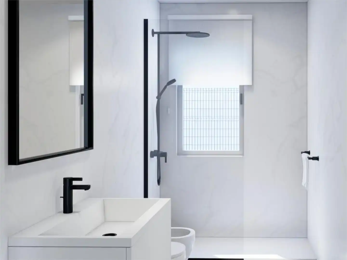 Badezimmer von Einfamilien-Reihenhaus zum Verkauf in Vera