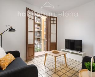 Living room of Flat to rent in  Barcelona Capital  with Heating, Furnished and Oven