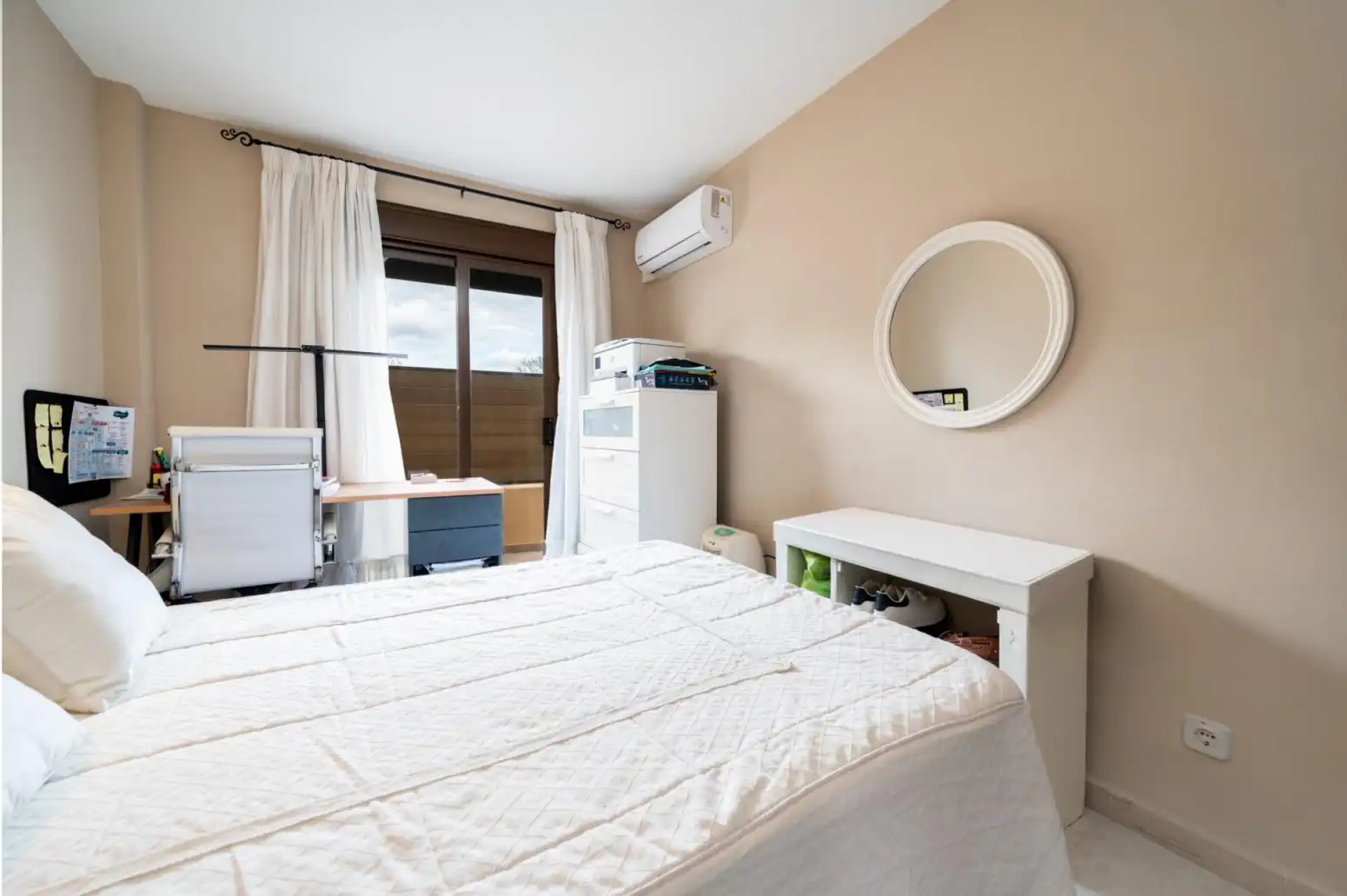 Bedroom of Flat for sale in Capdepera  with Air Conditioner, Heating and Parquet flooring