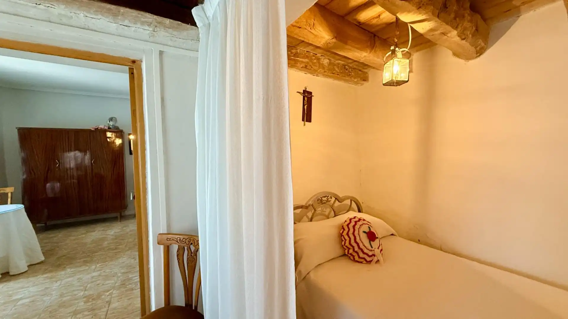 Habitación de Casa o chalet en venta en Fresneda de Cuéllar con Calefacción, Jardín privado y Trastero