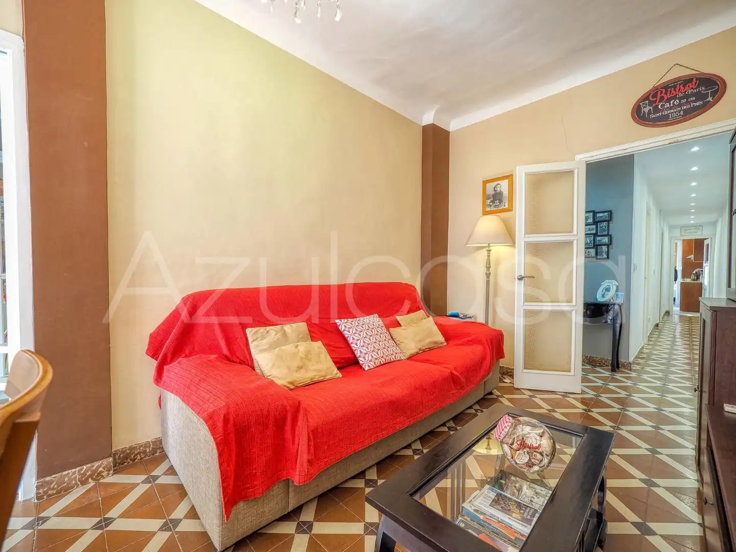 Living room of Flat for sale in Alicante / Alacant  with Air Conditioner, Heating and Terrace