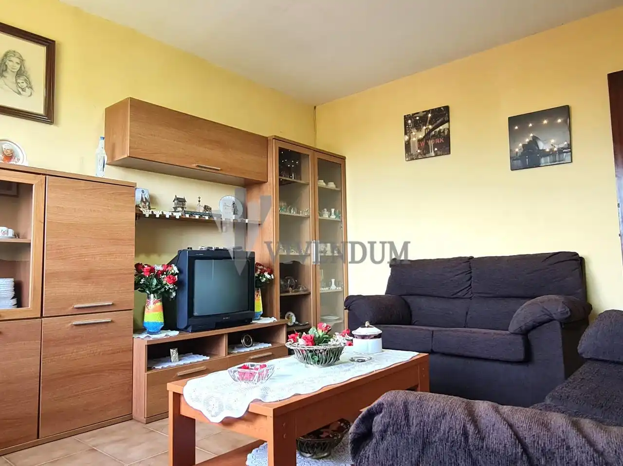 Sala de estar de Casa o chalet en venta en Arbo con Calefacción, Jardín privado y Terraza
