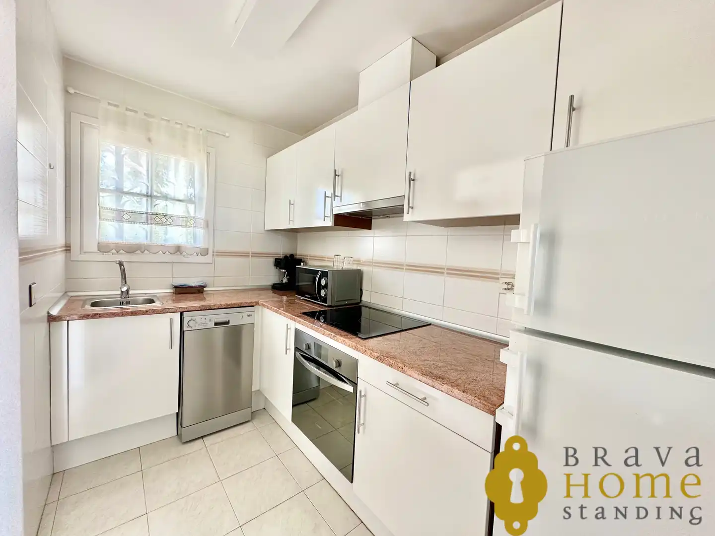 Cocina de Casa o chalet en venta en Roses con Aire acondicionado, Terraza y Balcón