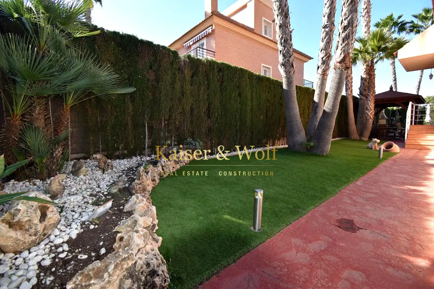 Jardín de Casa o chalet en venta en Santa Pola con Aire acondicionado, Jardín privado y Terraza