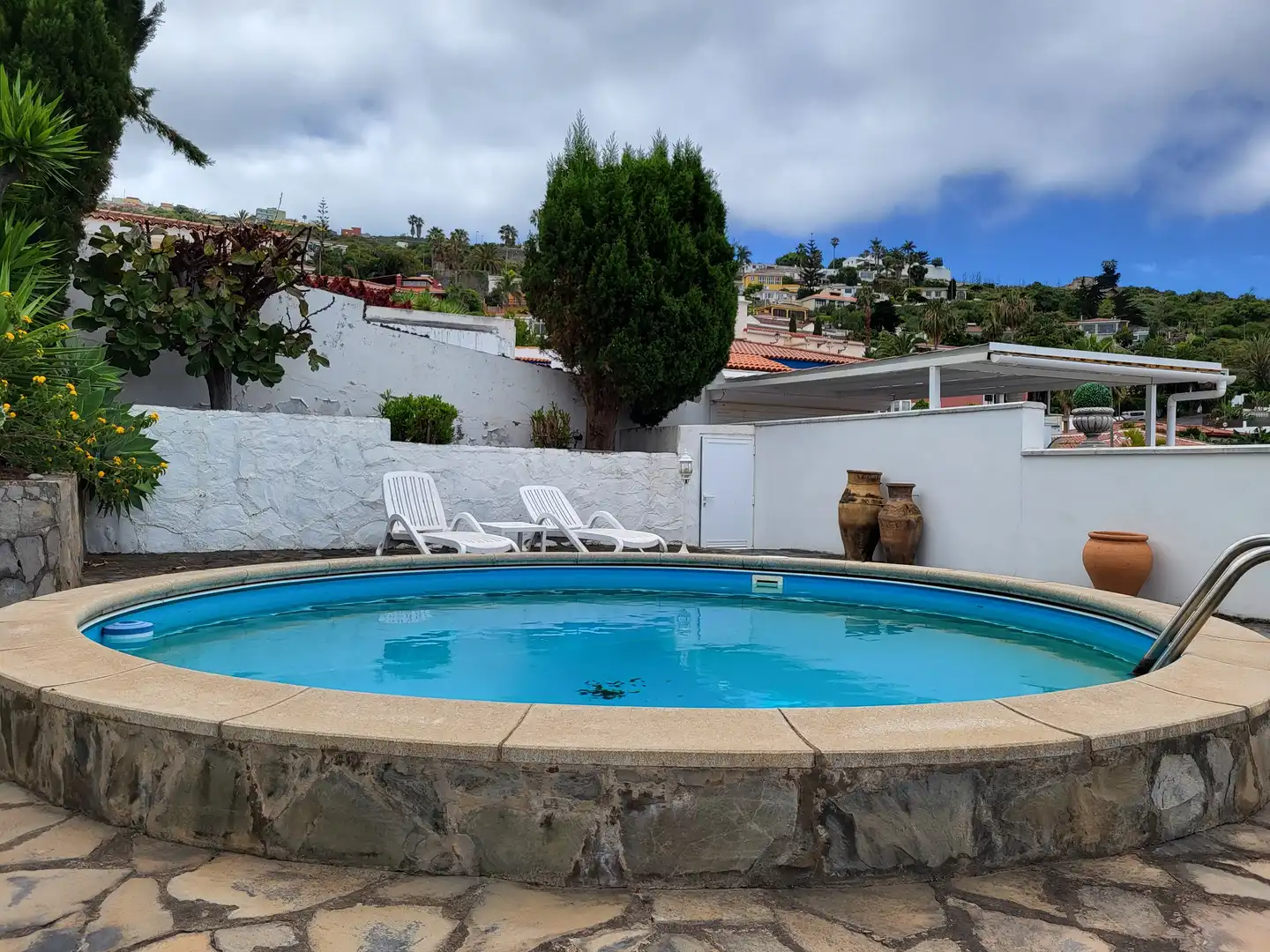 Piscina de Casa o chalet en venta en El Sauzal con Terraza, Piscina y Amueblado