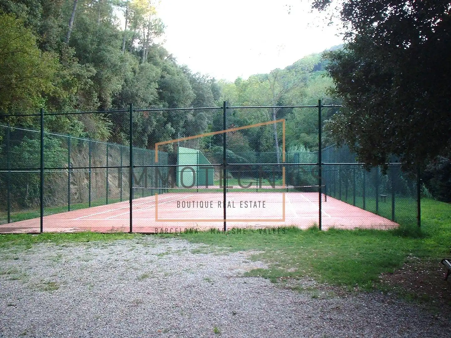 Terrassa de Finca rústica en venda en Sant Iscle de Vallalta amb Calefacció, Jardí privat i Piscina