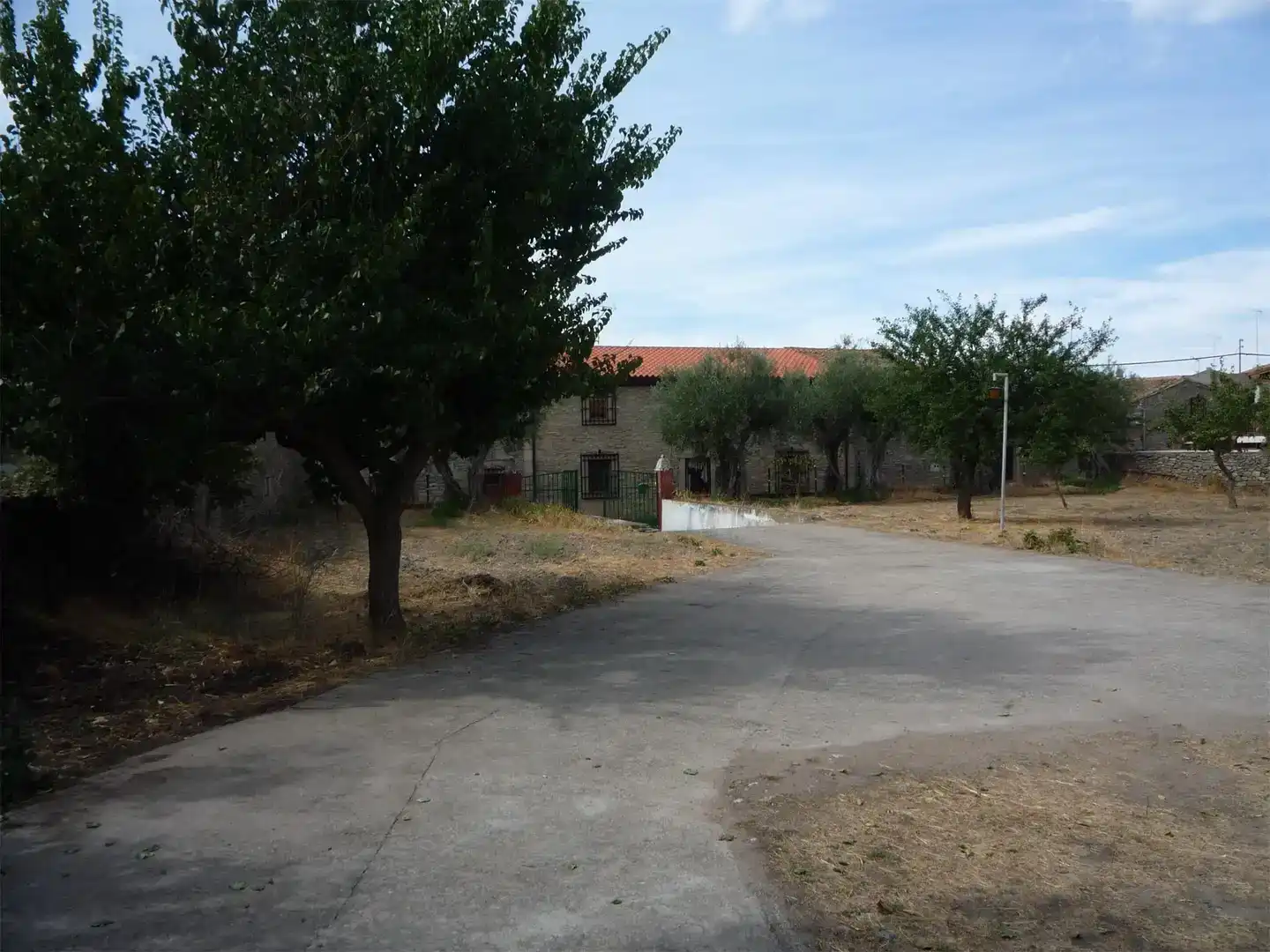 Exterior view of Flat for sale in Sobradillo  with Private garden, Storage room and Furnished