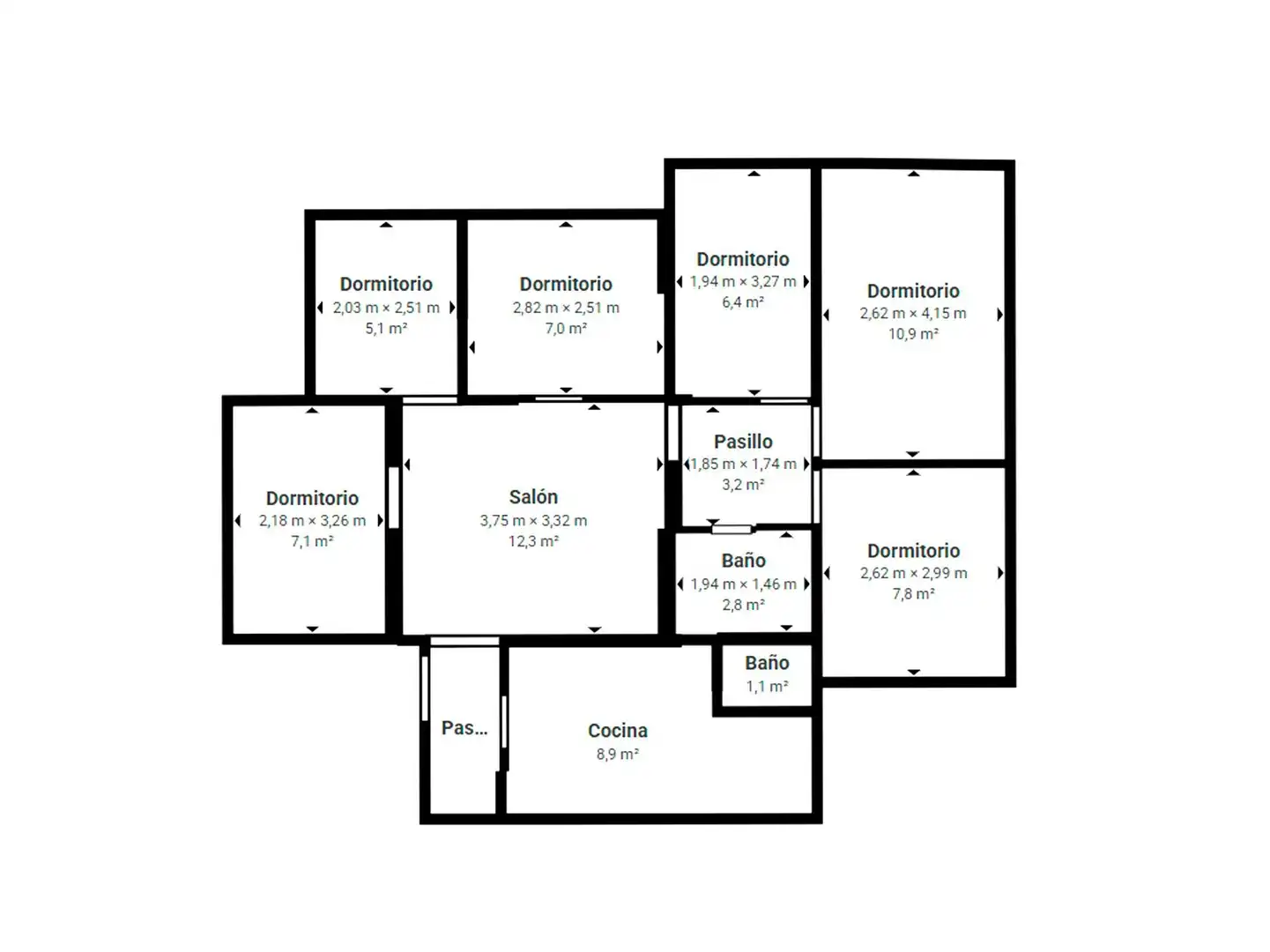 Flat for sale in Calle Ronda de los Panaderos, imagen 6