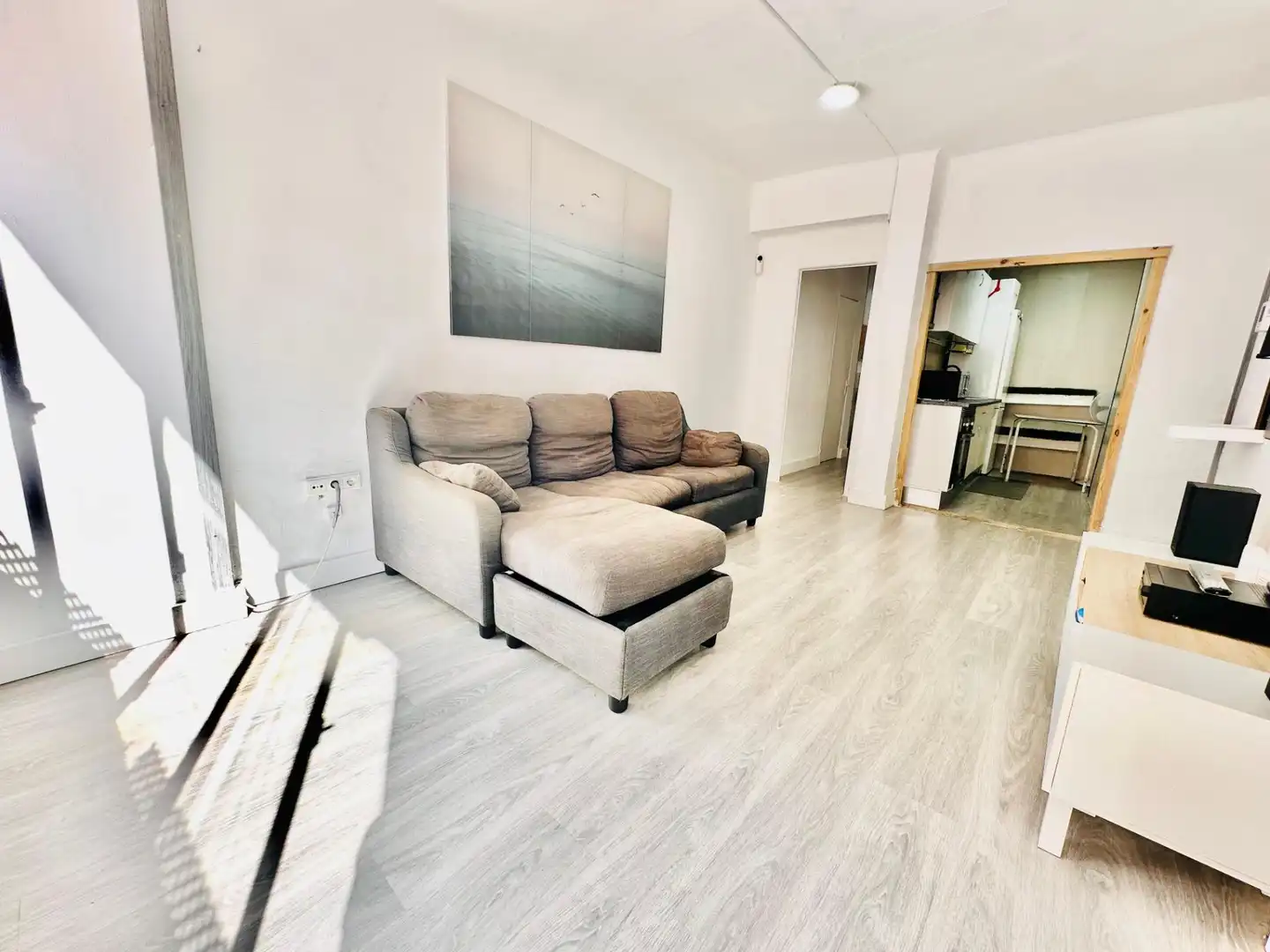 Sala d'estar de Pis en venda en Málaga amb Parquet