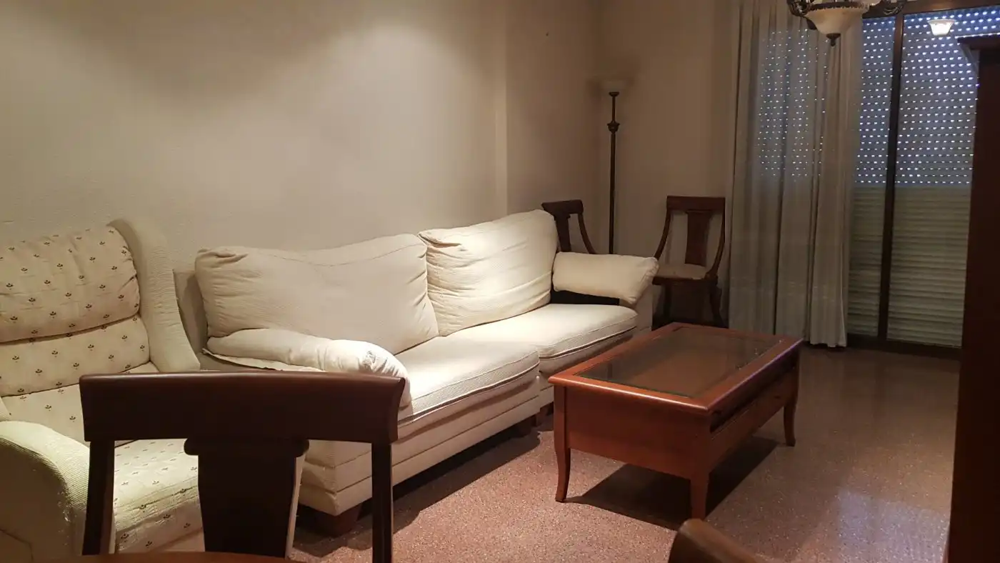Sala d'estar de Pis en venda en Elche / Elx amb Terrassa i Balcó