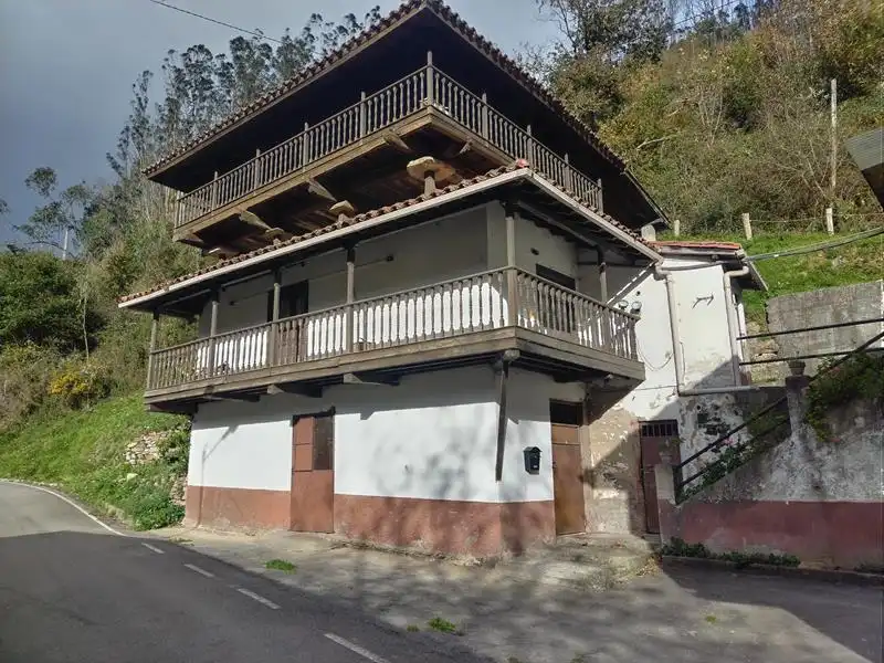 Vista exterior de Finca rústica en venta en Salas con Amueblado