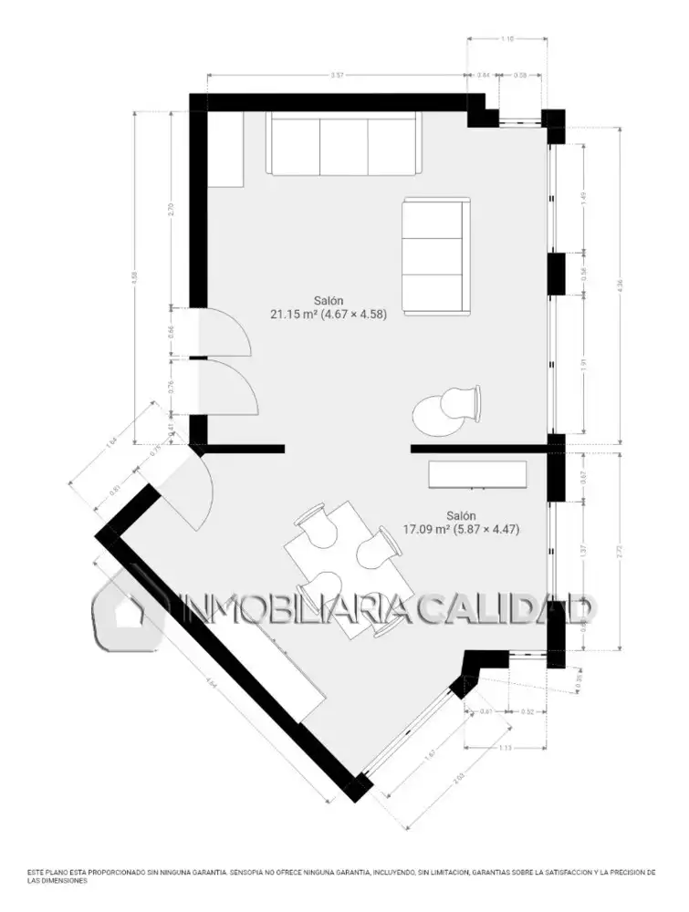 Wohnung zur Miete in Burgos mit Heizung und Möbliert