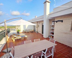 Terrace of Attic for sale in Almazora / Almassora  with Air Conditioner, Heating and Parquet flooring