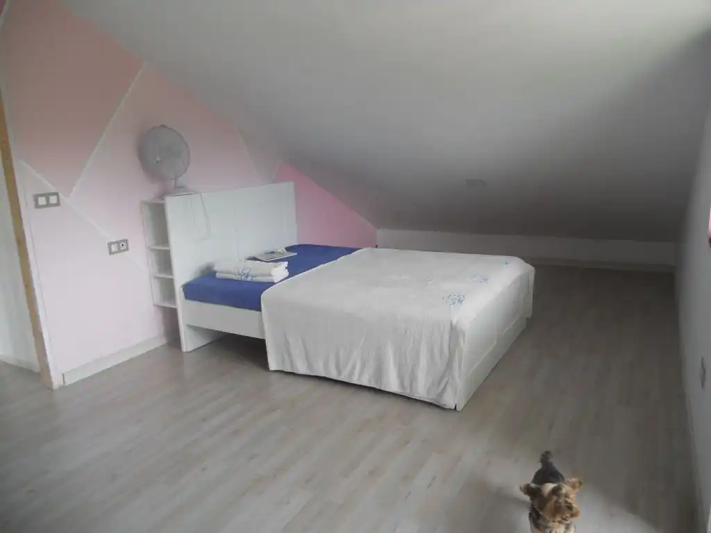Bedroom of Houses for rent in Lugo  with Heating, Storage room and Furnished