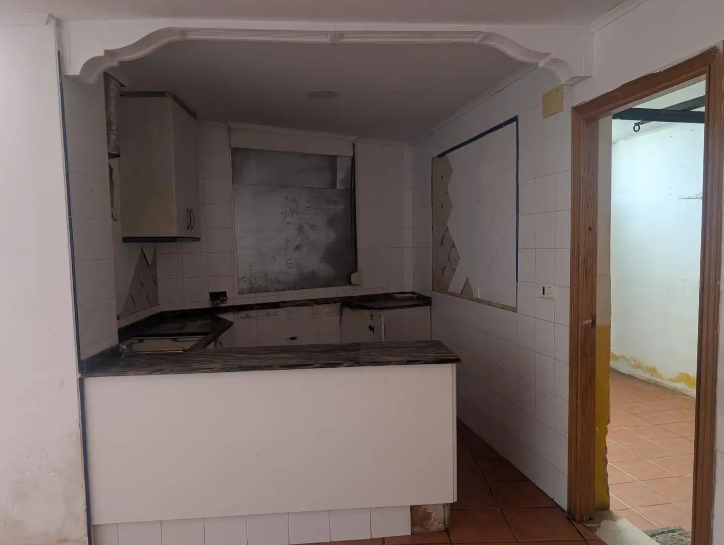 Cocina de Casa adosada en venta en Benimuslem
