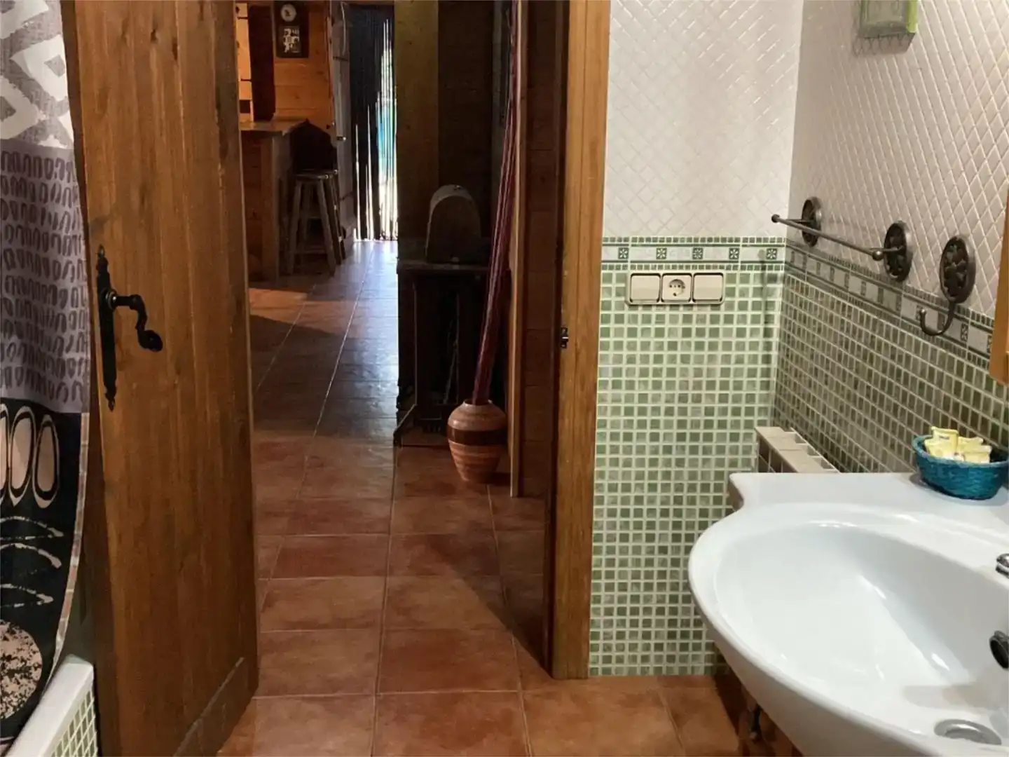 Bathroom of Country homes for rent in Villanueva de la Jara  with Private garden and Furnished