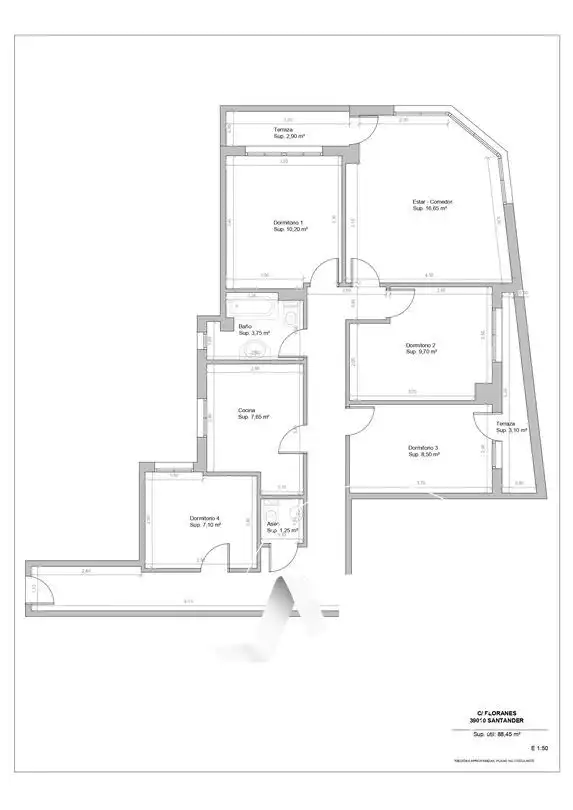 Flat for sale in Santander  with Heating and Terrace