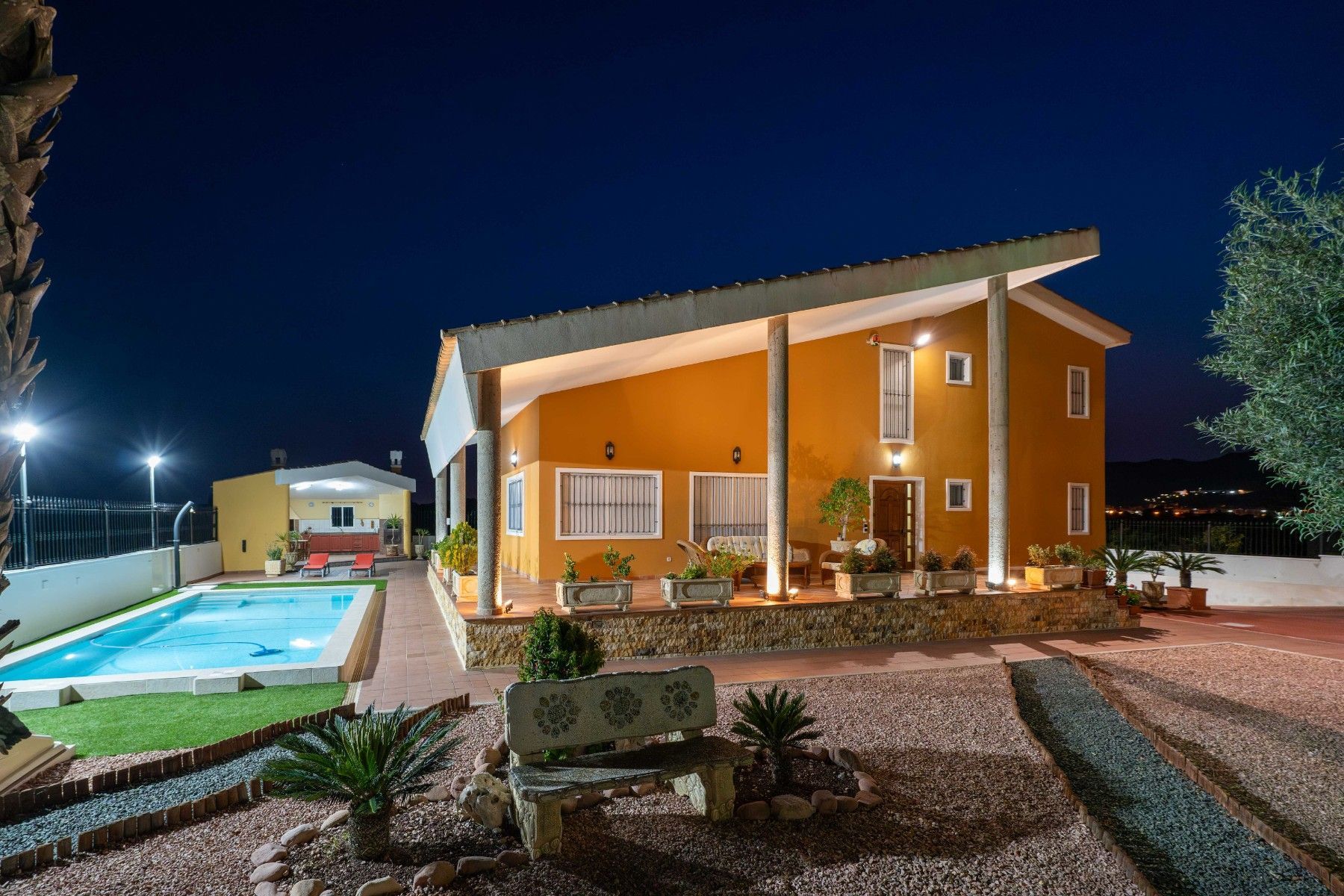 Exterior view of House or chalet for sale in Orihuela  with Heating, Private garden and Terrace