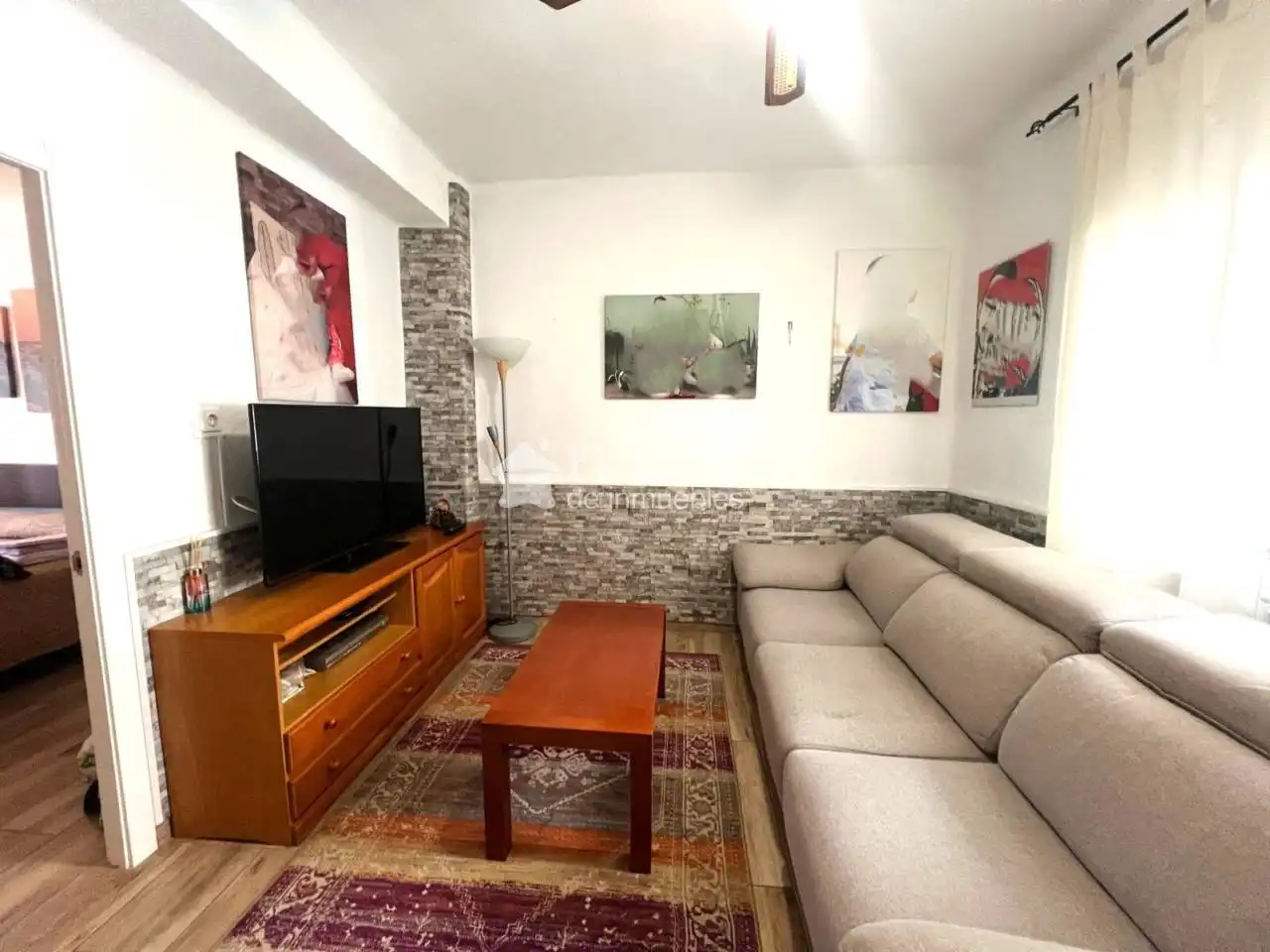 Living room of Flat for sale in Alicante / Alacant  with Furnished