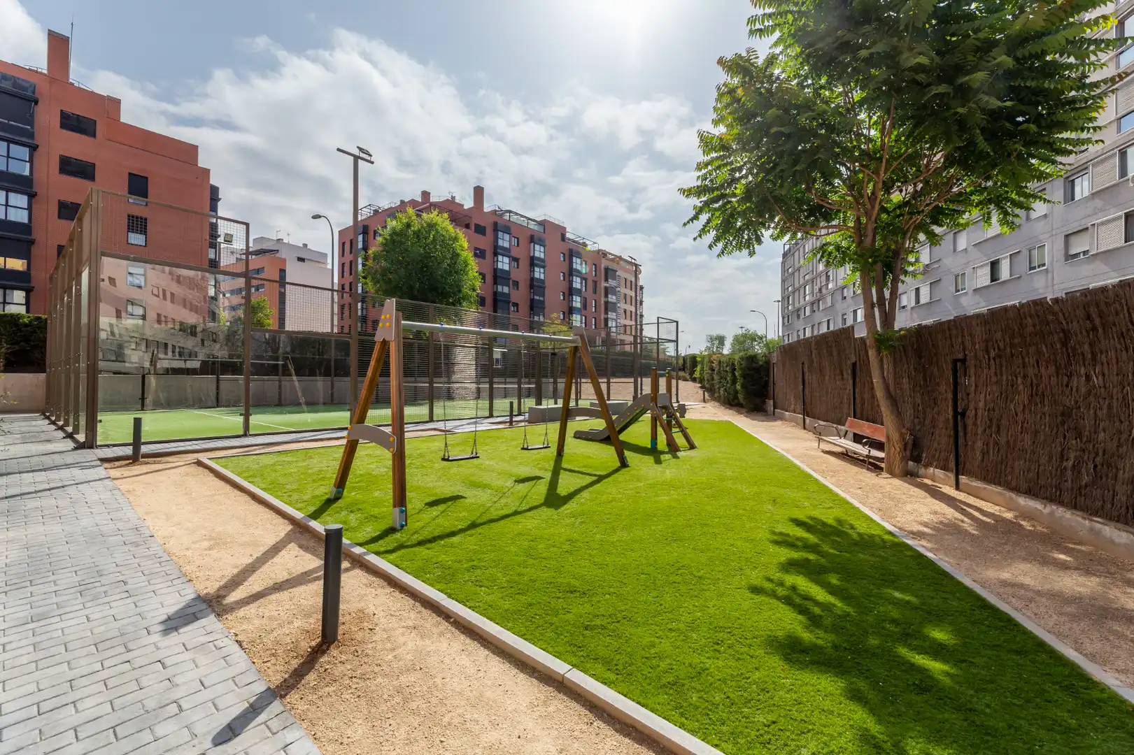 Terrace of Apartments for rent in Madrid  with Air Conditioner, Heating and Parquet flooring