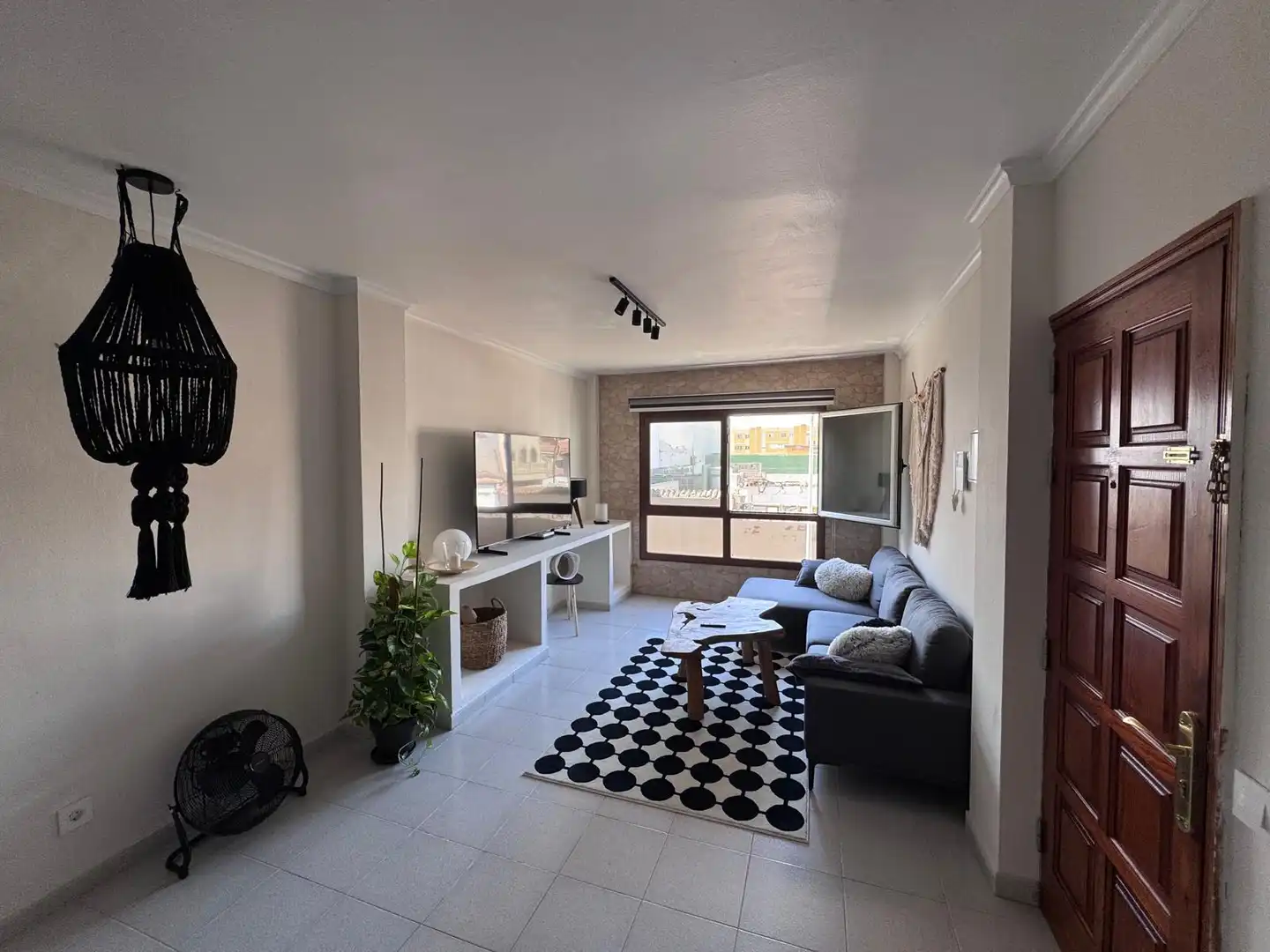 Sala de estar de Piso de alquiler en Telde con Amueblado, Horno y Lavadora