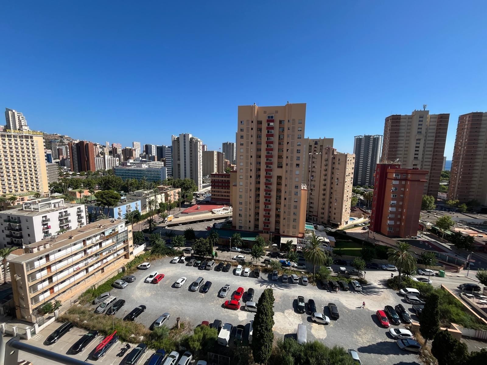 Exterior view of Apartment for sale in Benidorm  with Air Conditioner, Private garden and Terrace