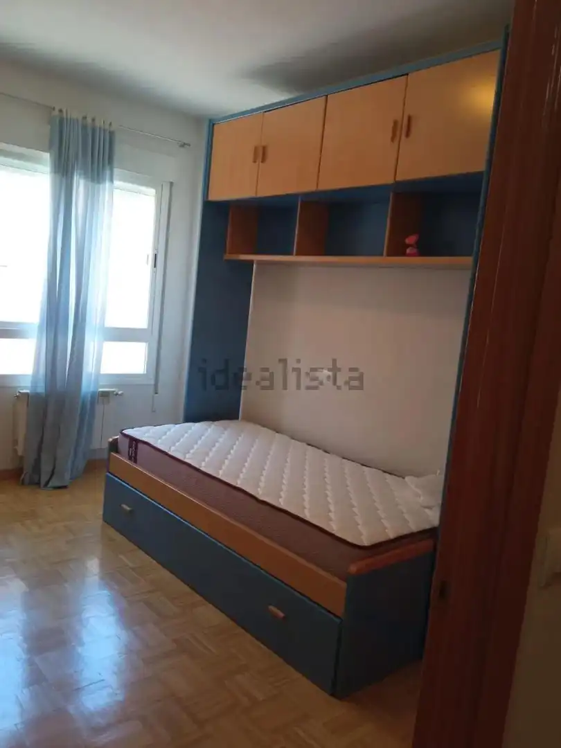 Bedroom of Flat for sale in Ciudad Real  with Heating, Private garden and Furnished
