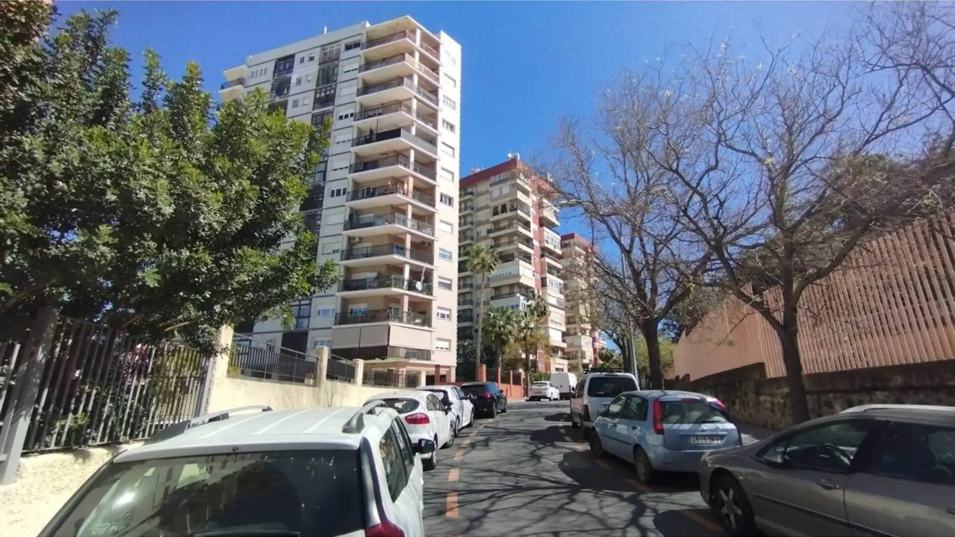 Exterior view of Flat for sale in  Huelva Capital  with Terrace and Furnished