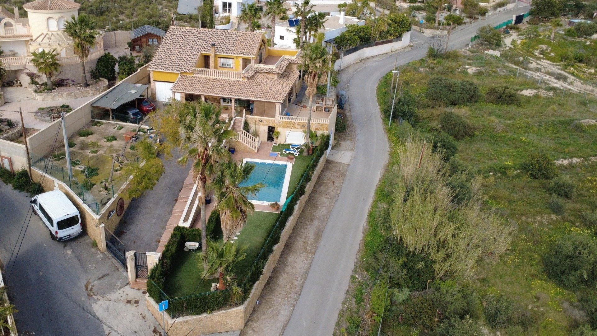 Exterior view of Country homes for sale in San Vicente del Raspeig / Sant Vicent del Raspeig  with Air Conditioner, Heating and Terrace