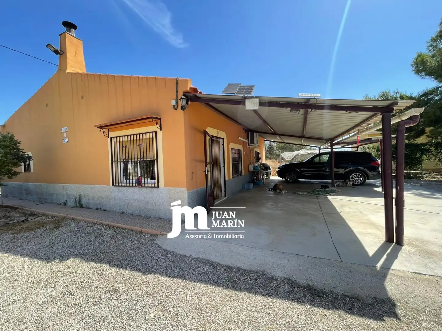 Vista exterior de Finca rústica en venda en Ricote amb Aire condicionat, Jardí privat i Terrassa