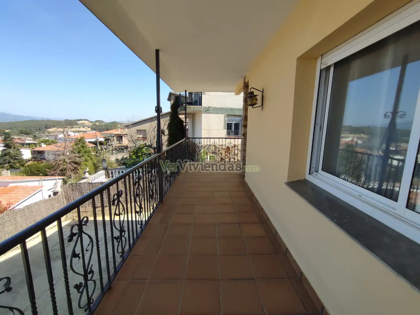 Balcony of Houses for sale in Masquefa  with Air Conditioner, Heating and Private garden