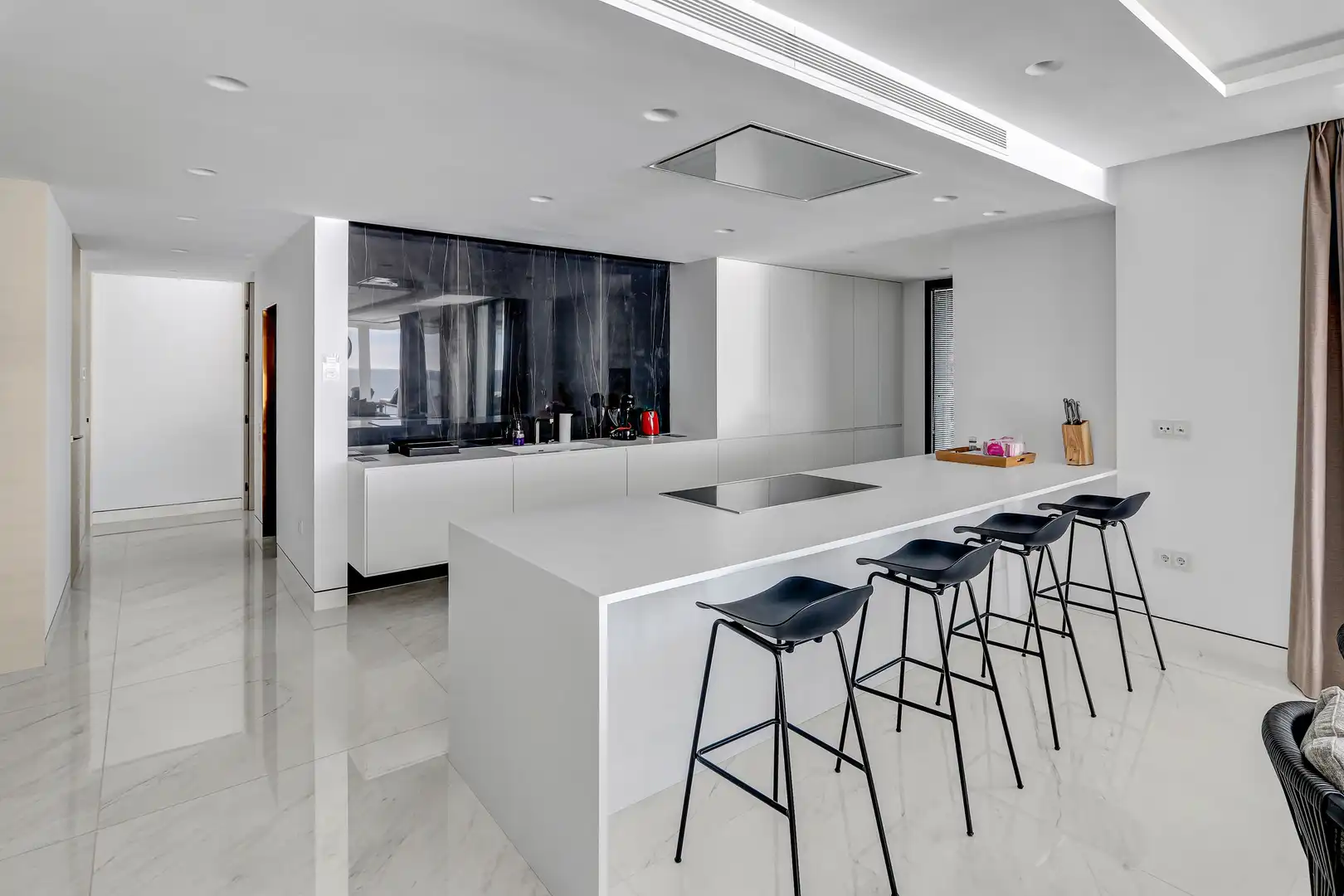 Cocina de Apartamento en venta en Estepona con Aire acondicionado, Calefacción y Parquet