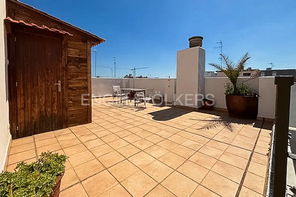 Terrassa de Àtic de lloguer en Valencia amb Aire condicionat, Calefacció i Terrassa