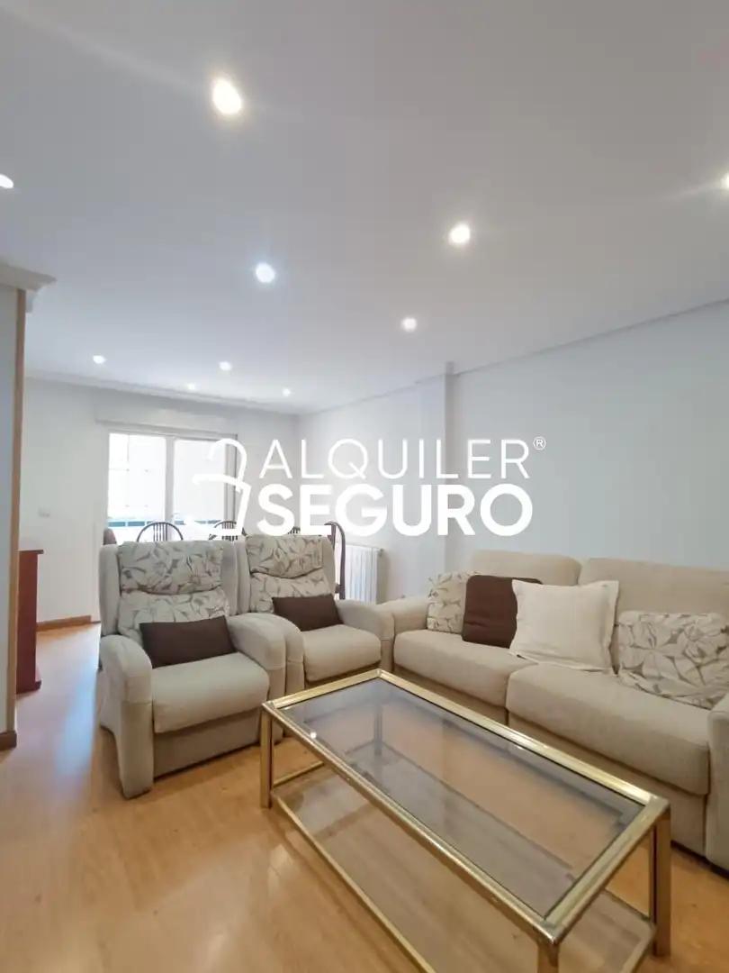 Sala de estar de Piso de alquiler en Getafe con Calefacción, Terraza y Amueblado